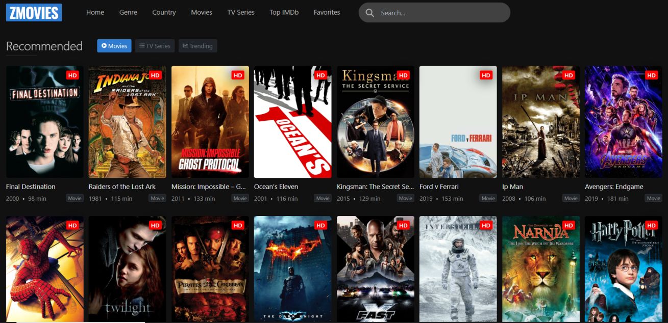 ZMovies watch free movies online